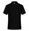 Customizable Solid-colored 220g Cotton Polo Shirt for Men