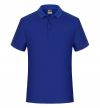 Customizable Solid-colored 220g Cotton Polo Shirt for Men