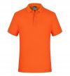 Customizable Solid-colored 220g Cotton Polo Shirt for Men