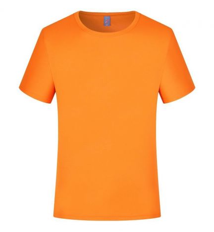 Custom polyester short sleeve marathon quick drying T-shirt