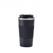 304 Stainless Steel Coffee Cup With Silicone Insulated Sleeve