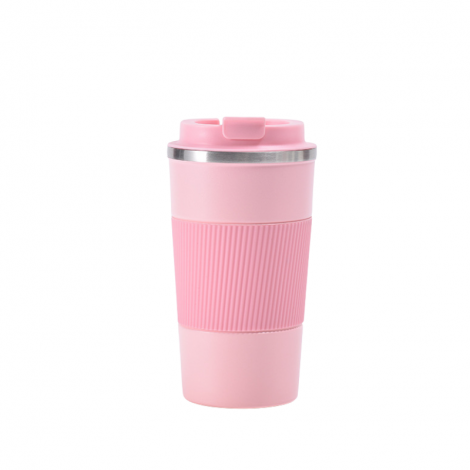 304 Stainless Steel Coffee Cup With Silicone Insulated Sleeve