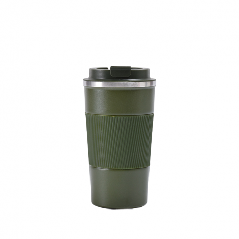 304 Stainless Steel Coffee Cup With Silicone Insulated Sleeve