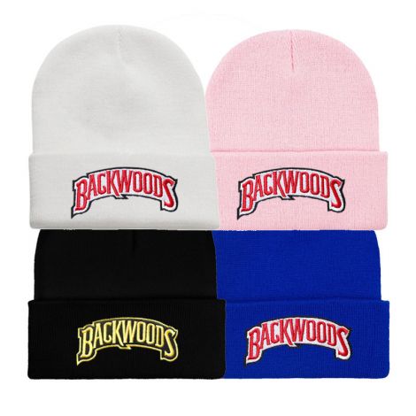 Embroidered Logo Knitted Beanie