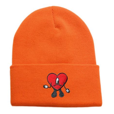 Embroidered Logo Knitted Beanie