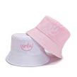 Summer Fashion Reversible Embroidered Cotton Fisherman Bucket Hat