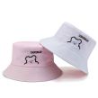 Summer Fashion Reversible Embroidered Cotton Fisherman Bucket Hat