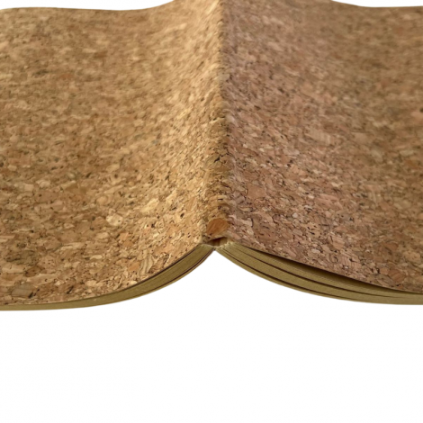 Eco-Friendly Cork Notebook Softcover with Recycled Paper