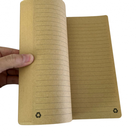 Eco-Friendly Cork Notebook Softcover with Recycled Paper