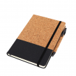 Creative A5 Patchwork  Cork Notebook With Cork Pen