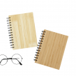 Sustainable A5 Bamboo Wire-bound Notebook