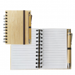 Sustainable A5 Bamboo Wire-bound Notebook