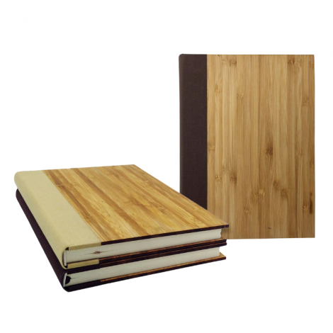 A5 Bamboo Cover Eco-Friendly Notebook