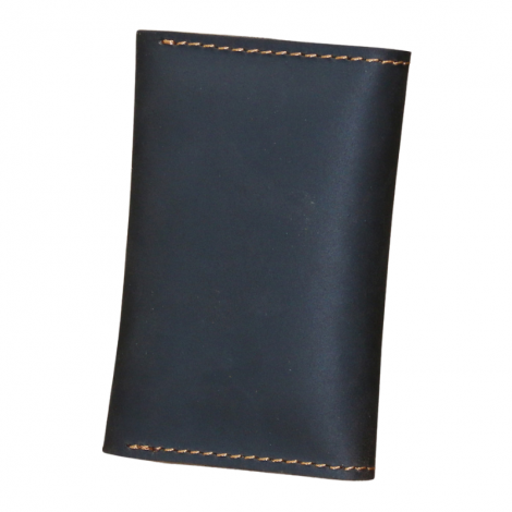 top-grain leather men's cardholder coin purse