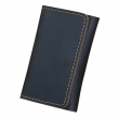 top-grain leather men's cardholder coin purse