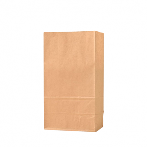 kraft paper square bottom baking oil-resistant packaging bag