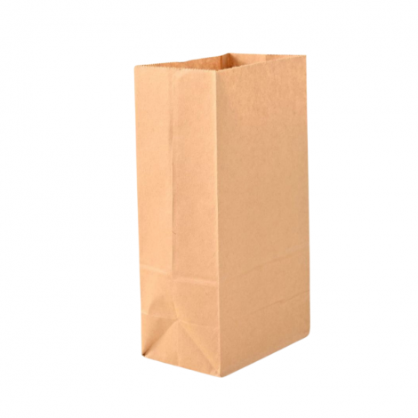 kraft paper square bottom baking oil-resistant packaging bag