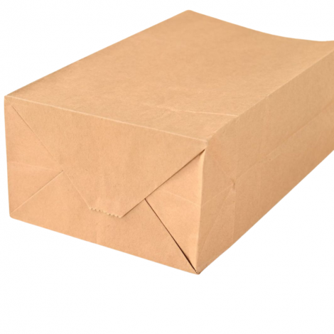 kraft paper square bottom baking oil-resistant packaging bag