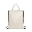 Canvas Student Backpack with Drawstring