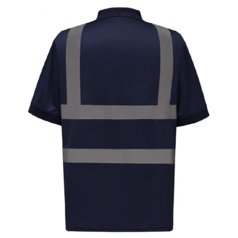 200 gsm High Vision Reflective Polo shirt