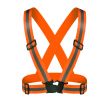 High Visibility Elastic Adjustable Outdoor Runner Reflective Belt Strap