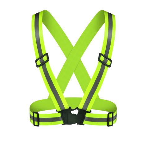 High Visibility Elastic Adjustable Outdoor Runner Reflective Belt Strap