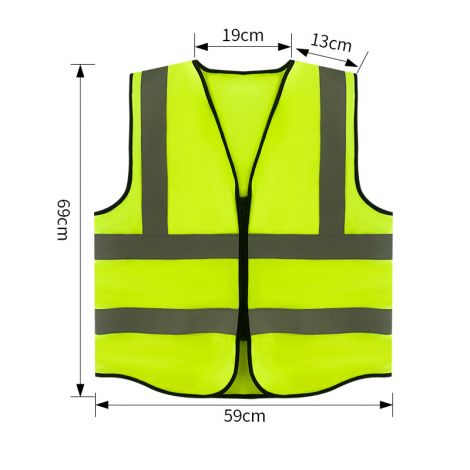 High Visibility Reflective Safety Vest