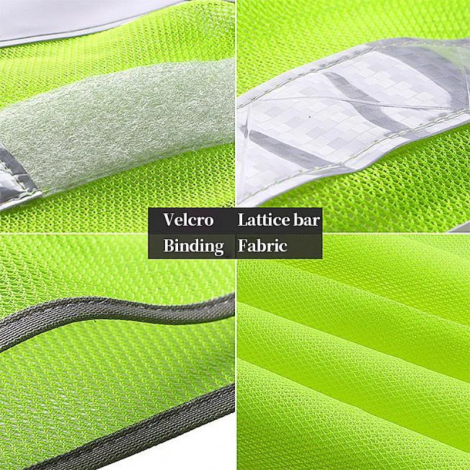 Breathable Mesh Hi Vis Reflective Safety Vest