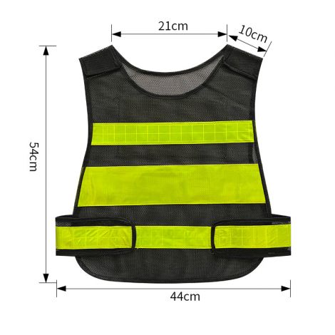 Breathable Mesh Hi Vis Reflective Safety Vest