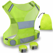 Night running mesh reflective vest