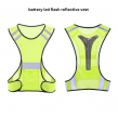 Night running mesh reflective vest