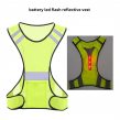 Night running mesh reflective vest