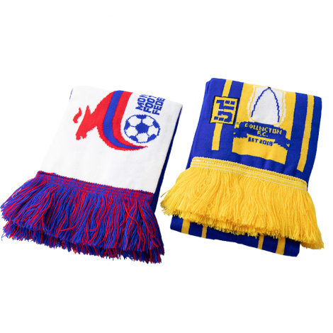 Double-sided Knitted Fans Scarves