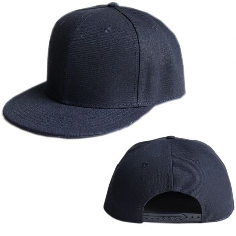 Hip Hop Style Flat Bill Snapback Hat