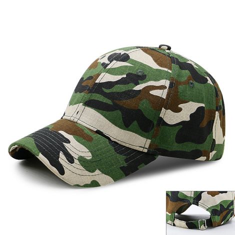 Cotton Camouflage Baseball Cap