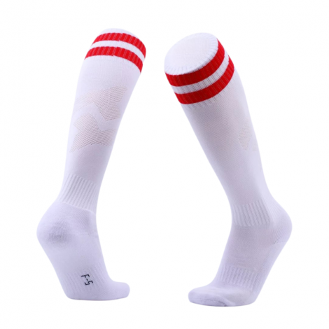 Sport Soccer Football Plain Long Socks