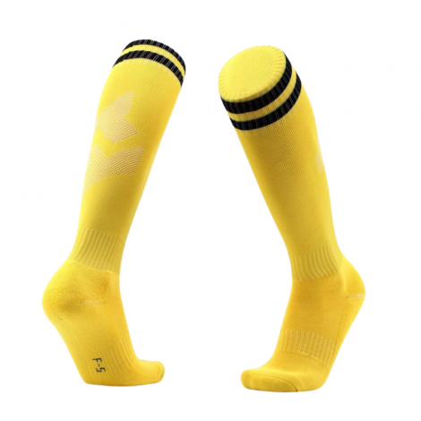 Sport Soccer Football Plain Long Socks