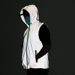 REFLECTIVE OUTDOOR SPORTS VEST HOODED