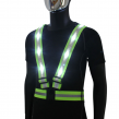 LED outdoor night running riding reflective harness