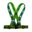 LED outdoor night running riding reflective harness