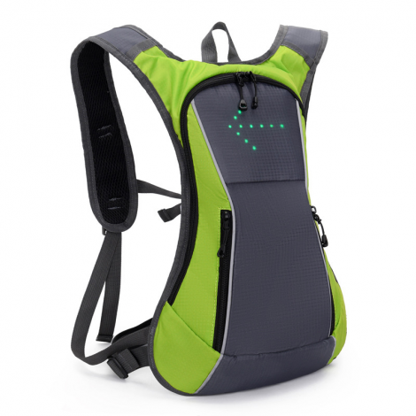 Reflective LED running backpack