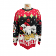 Vintage crew-neck knitted Christmas sweater