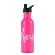 750ML SINGLE-LAYER STAINLESS STEEL PORTABLE WATER BOTTLE