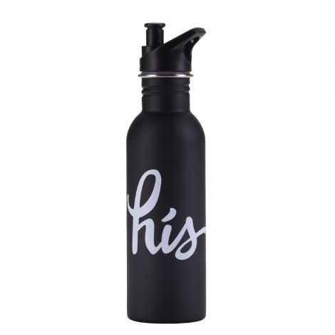 750ML SINGLE-LAYER STAINLESS STEEL PORTABLE WATER BOTTLE