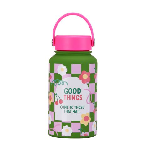 650ml wide mouth portable vacuum student sports bottle