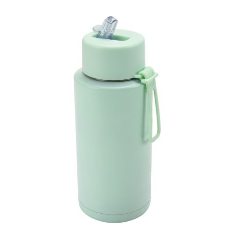 1L Large capacity thermos bottle with silicone handle