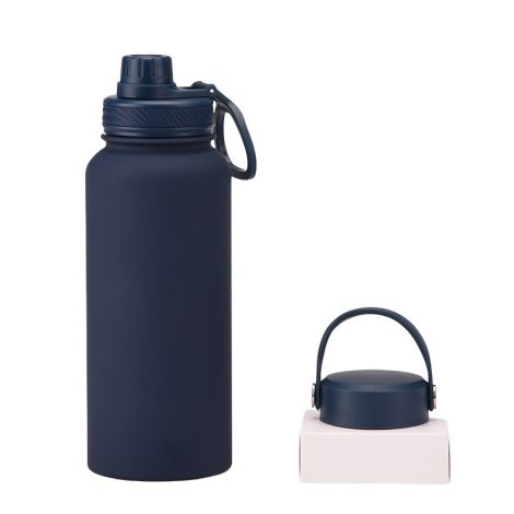 1L Double-lids Wide mouth sports kettle